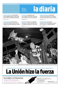 Tapa de la diaria del viernes 6 de agosto de 2010