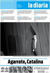 Tapa de la diaria del jueves 28 de abril de 2016