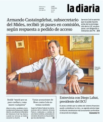 Tapa de la diaria del lunes 17 de agosto de 2020