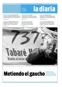 Tapa de la diaria del jueves 8 de mayo de 2014