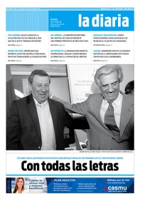 Tapa de la diaria del jueves 26 de febrero de 2015