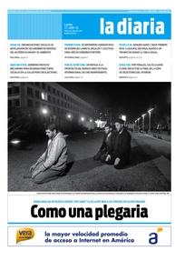 Tapa de la diaria del lunes 27 de abril de 2015