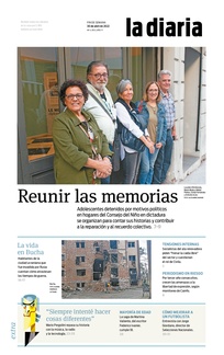 Tapa de la diaria del sábado 30 de abril de 2022