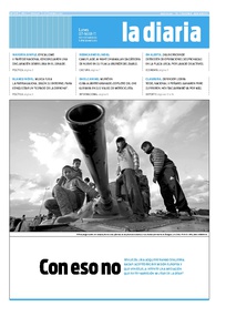 Tapa de la diaria del lunes 7 de marzo de 2011