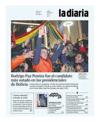 Tapa de la diaria del lunes 18 de agosto de 2025