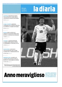 Tapa de la diaria del miércoles 16 de noviembre de 2011