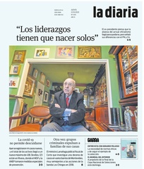 Tapa de la diaria del jueves 22 de octubre de 2020