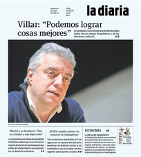 Tapa de la diaria del lunes 31 de agosto de 2020