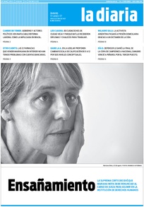 Tapa de la diaria del jueves 17 de agosto de 2017
