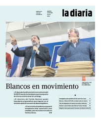 Tapa de la diaria del martes 24 de julio de 2018