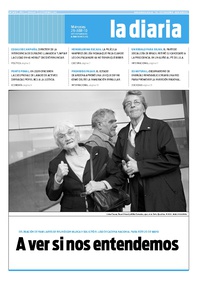 Tapa de la diaria del miércoles 28 de abril de 2010