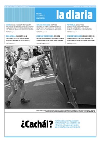 Tapa de la diaria del martes 22 de mayo de 2012