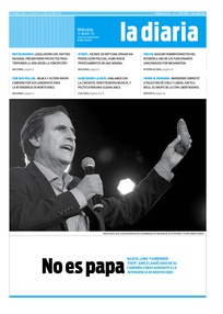 Tapa de la diaria del miércoles 11 de marzo de 2015