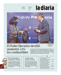 Tapa de la diaria del martes 8 de junio de 2021