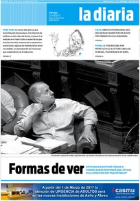 Tapa de la diaria del viernes 24 de febrero de 2017
