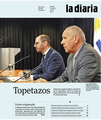 Tapa de la diaria del martes 16 de octubre de 2018