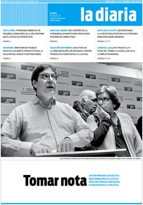 Tapa de la diaria del lunes 11 de septiembre de 2017