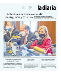 Tapa de la diaria del martes 23 de junio de 2020