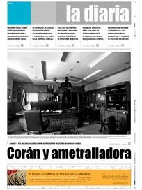 Tapa de la diaria del viernes 15 de junio de 2007