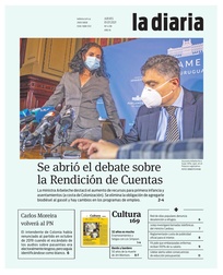 Tapa de la diaria del jueves 1 de julio de 2021