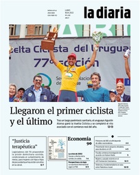 Tapa de la diaria del lunes 18 de abril de 2022