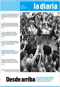 Tapa de la diaria del lunes 27 de junio de 2016