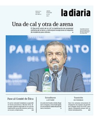 Tapa de la diaria del jueves 14 de mayo de 2020