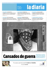 Tapa de la diaria del miércoles 29 de mayo de 2013