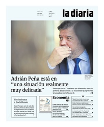 Tapa de la diaria del lunes 30 de enero de 2023