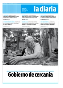 Tapa de la diaria del miércoles 14 de enero de 2015