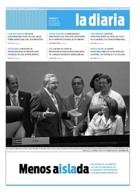 Tapa de la diaria del viernes 31 de enero de 2014