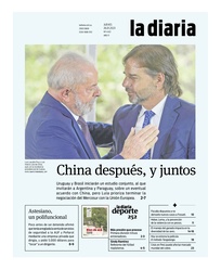 Tapa de la diaria del jueves 26 de enero de 2023