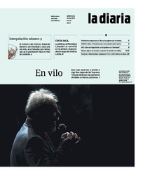 Tapa de la diaria del miércoles 4 de abril de 2018