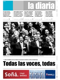 Tapa de la diaria del miércoles 27 de septiembre de 2006