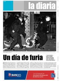 Tapa de la diaria del miércoles 16 de mayo de 2007