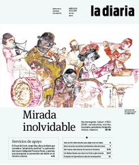 Tapa de la diaria del miércoles 3 de octubre de 2018