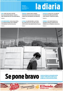 Tapa de la diaria del viernes 27 de enero de 2017