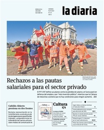 Tapa de la diaria del viernes 16 de julio de 2021