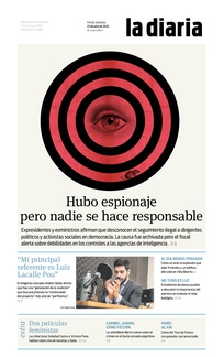 Tapa de la diaria del sábado 23 de julio de 2022