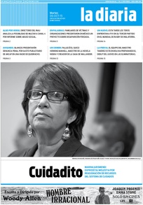 Tapa de la diaria del martes 6 de octubre de 2015
