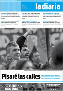 Tapa de la diaria del jueves 16 de junio de 2016