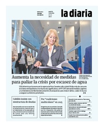 Tapa de la diaria del martes 16 de mayo de 2023