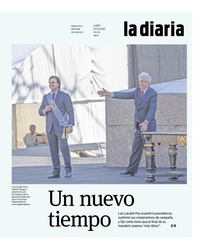 Tapa de la diaria del lunes 2 de marzo de 2020