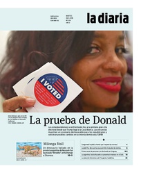 Tapa de la diaria del martes 6 de noviembre de 2018