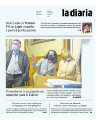 Tapa de la diaria del martes 1 de septiembre de 2020