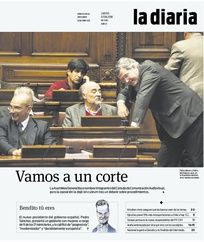 Tapa de la diaria del jueves 7 de junio de 2018