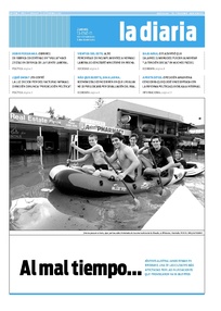 Tapa de la diaria del jueves 13 de enero de 2011