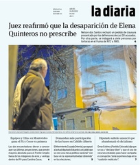 Tapa de la diaria del jueves 24 de septiembre de 2020