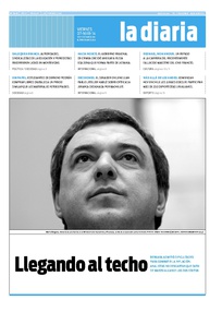 Tapa de la diaria del viernes 7 de marzo de 2014