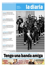 Tapa de la diaria del viernes 8 de agosto de 2014